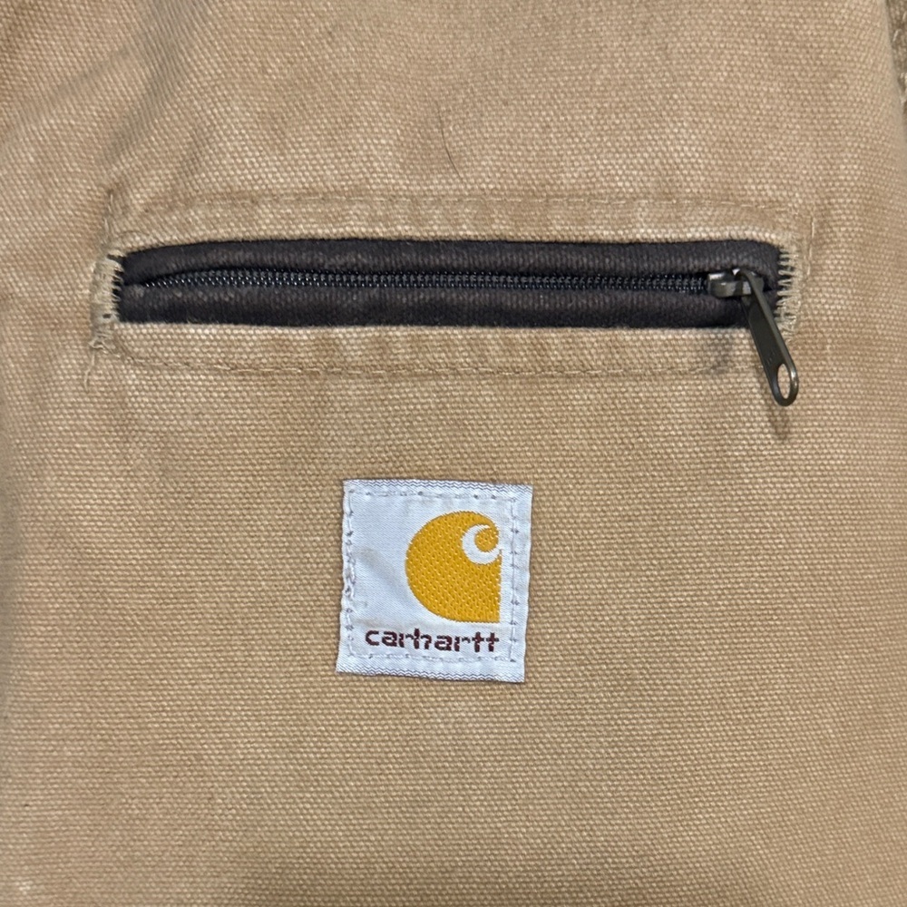 Vintage Detroit Women’s Carhartt Jacket W J097 CML Size Large - Picture 6 of 11